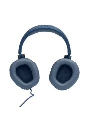 JBL Quantum 100 Gaming Headphone Over-Ear With Detachable Voice-Focus Boom Mic Blue