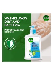 Dettol Cool Antibacterial Liquid Hand Wash Mint And Bergamot White 400ml Pack of 2