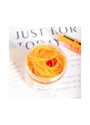 Deli Elastic Rubber Band E3214 Yellow 70mm