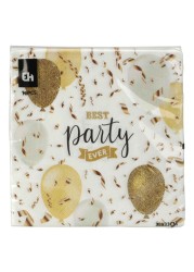 EH Table Napkins 2 Assorted Print 33x33cm 16 PCS