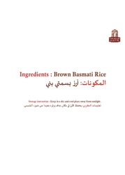 India Gate Brown Basmati Rice, 1kg
