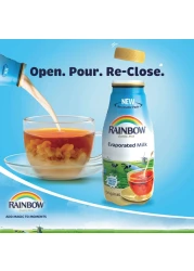 أبو قوس حليب مبخر في قارورة قابلة للإغلاق 133 ملل