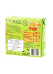 كارفور شوربة خضروات 300 ملل حزمة من 2