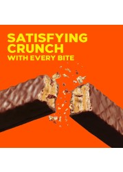 Reese&#39;s Stick Chocolate Flavour Coating Peanut Butter and Crispy Wafers, 42g Pack of 3