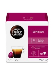 Nescafe Dolce Gusto Espresso Extra Cream Coffee, 16 Capsules