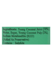 Ice Cool Young Coconut Juice With Pulp 310ml Pack of 6
