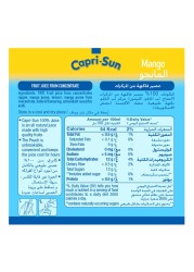 كابري صن عصير فواكه 100% مانغو 200 ملل حزمة من 10