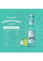 Freez Mix Carbonated Flavored Drink Lemon And Mint 275ml