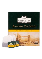 Ahmad Tea English Tea Number 1 Black Tea Bags 100 Tea Bags