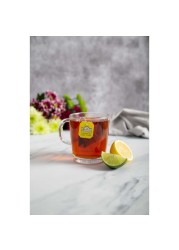 Ahmad Tea Lemon and Lime Twist Flavoured Black Tea with Fruit Tea Bags 20 Tea Bags
