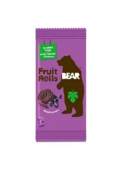Bear No Added Sugar Blackcurrant Flavour Fruit Roll, 20g Pack of 5