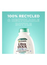 Garnier Ultra Doux Oat Delicacy Kids 2-In-1 Shampoo And Detangler White 400ml