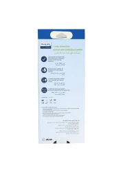 Philips Power Multiplier Extension Socket With 3 USB Ports White 3W
