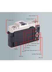 COOPIC C900 Digital Camera - 68MP, 4K Video, 3.0&quot; Flip Screen, 16x Zoom, Creative Filters - Black Edition