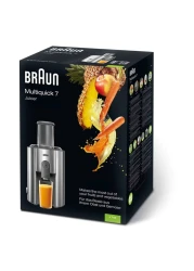 براون عصارة من الستانلس ستيل مضادة للرذاذ بسعة 2 لتر - رمادي J700