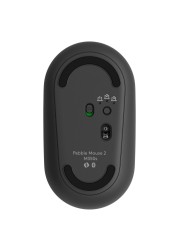 Logitech Pebble 2 M350S Wireless Bluetooth Mouse Graphite