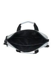 VIPTOUR Laptop Bag, Premium 16 Inch With Multiple Compartments, Padded Shoulder Strap Silver