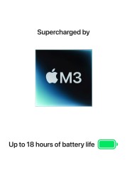 Apple MacBook Air 15 Inch, 8GB RAM, 512GB SSD, Midnight (M3 Chip, 8-Core CPU And 10-Core GPU, English Keyboard, MRYV3ZS/A)