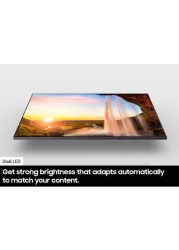 Samsung 85 Inch TV QLED 4K Q70D Series 7 with Quantum Dot 4K AI Upscaling Samsung Tizen OS Motion Xcelerator 120Hz 2024 Model - QA85Q70DAUXZN