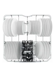 أريستون غسالة أطباق مدمجة LIC3C26WF - فضية