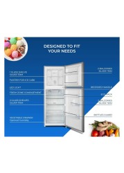 Westpoint Top Mount Refrigerator WNN3023ERI Silver 250L
