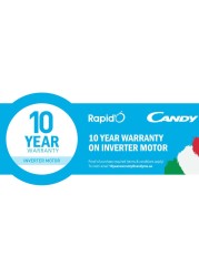 Candy Rapid O Washer Dryer 12.5kg Wash + 9kg Dry - ROW412596DWMCR19 - 1400rpm - Anthracite