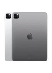 آبل آيباد برو M2 جهاز بشاشة 11 بوصة وRAM 8 غيغابايت وسعة تخزين داخلية 128 غيغابايت ودعم لتقنية الواي فاي - فضي