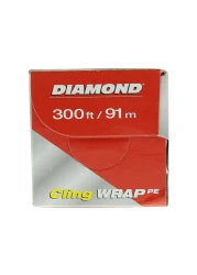 Diamond Cling Wrap Clear 300sqft
