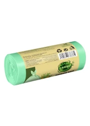Earth Green Choice Garbage Bags With 0% Plastic Roll 56x60cm 30 Garbage Bags