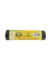 Enviro Guard 57 Gallon Anti Bacterial Garbage Bag Black 15 Garbage Bags