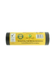 Enviro Guard 60 Gallon Biodegradable Garbage Bag XL Black 20 Garbage Bags
