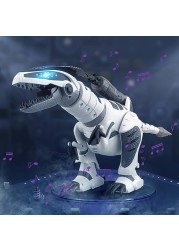 Dinosaur Robot Toy for Kids, Smart Programmable Giant Interactive Dinosaur with Walking, Singing, Dancing, and Light-Up Features, STEM Learning Gift for Boys and Girls