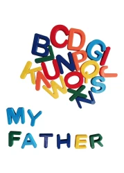 Magnetic Alphabet ABC Colorful Refrigerator Fridge Magnets for Vocabulary Educational Toy Set Preschool Learning