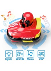 Remote Control Ejecting Bumper Cars High Speed RC Battle Cars with Ejector Seats, Multiplayer Toy Cars for Kids RC Battle Stunt Cars with LED Lights &amp; Sound, Ejecting RC Race Car Toddler Toys