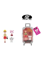 باور جوي عربة لعب صغيرة للدمية ليلى 17 سم - متعددة الألوان