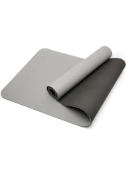 ماهمير سجادة يوجا مضادة للانزلاق مع شنطة حمل، سجادة لياقة بدنية للبيلاتس بسمك 183 سم × 61 سم × 6 ملم للنساء والرجال والمبتدئين