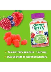 Chewy Vites Kids Multi-Vitamin Advance 60 Gummies