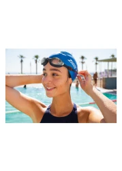 Zoggs Bondi Swimming Goggles Smoke Red Clear