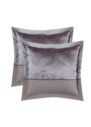 STARGOLD Comforter Set Extra Soft Lace Jacquard Comforter King Size Microfiber Printed 8 Pieces Set