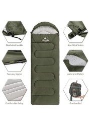 Naturehike Y150 Ultralight Cotton Sleeping Bag - Comfortable Outdoor Camping, Hiking, & Home Leisure Sleeping Bag Portable, Breathable & Lightweight