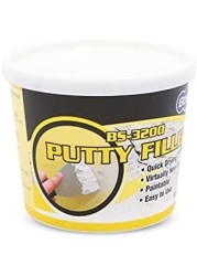 ABBASALI BOSSIL All-Purpose Putty, Putty Filler, Spackling for Drywall, Quick Drying, Designed for Interior and Exterior Home Use, Paintable, Permanent, Non-Shrinking, 500g & 3" Wall Scrapper