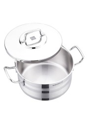 Korkmaz Astron Cookware Set A2055 Silver 8 PCS