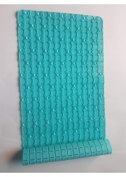 Non Slip Shower Mat Blue 78 x 35 cm
