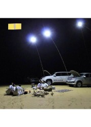 مصباح الصيد للسيارة بقضيب ضوء RF جهاز تحكم عن بعد للإضاءة الخارجية للتخييم