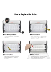 STARGOLD Electric Electric Insect Killer Mosquito Trap Lamp Effective Insect Killer 30W