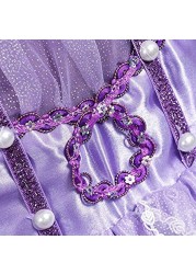 Aiwanto Girl's Dress for Ramadan Festival Dress for Children's(140cm)