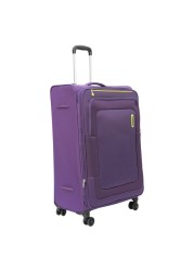 American Tourister Duncan Spinner 2 Wheel Luggage Trolley Purple 83cm