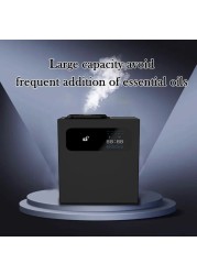 Diffuser System 600m³ Smart Lock Metal Aroma Diffuser - Electric Fragrance Oil Diffuser for Cinema, Offices, Hotels, and Large Spaces - Ultra Quiet, Stylish,
