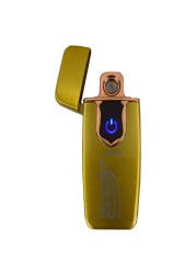 أهلاً الإمارات العربية المتحدة ولاعة عصرية بمنفذ USB قابلة للشحن بتصاميم متنوعة