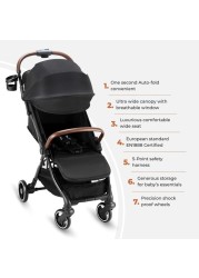 Teknum Travel EXPLORER 2 Auto Fold Stroller - Black
